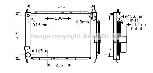 AVA QUALITY COOLING aušintuvo modulis RTM500